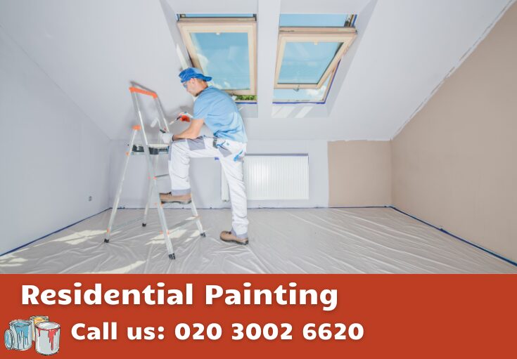 residential painting Finsbury Park