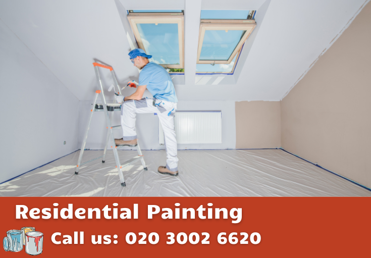 residential painting Finsbury Park